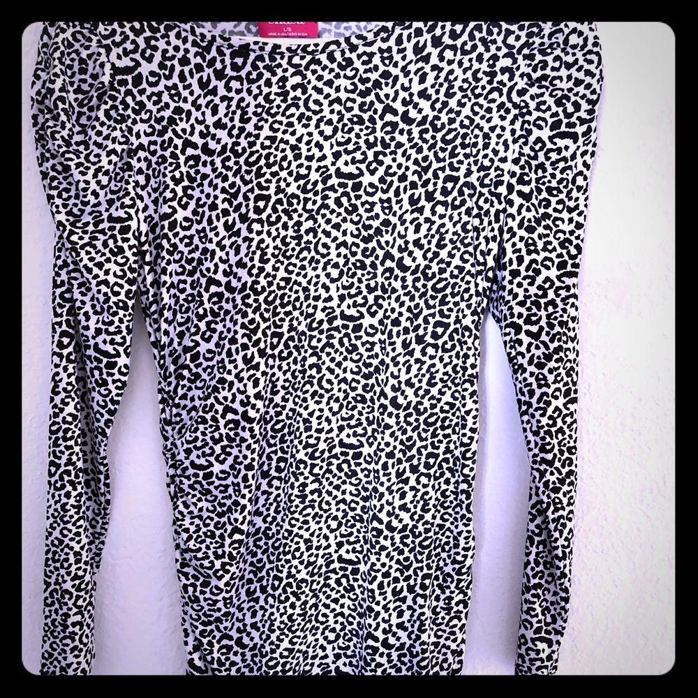 Animal print dress